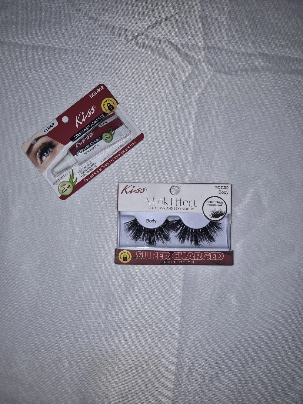 Kiss Super Charged Mink Effect False Lashes - Black